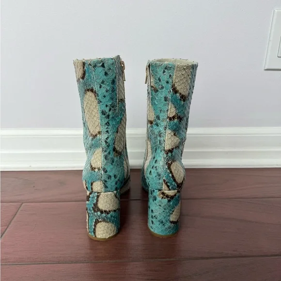 Miista Snake Finish Booties